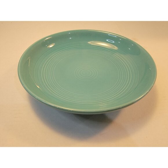 Genuine Fiesta Homer Laughlin China USA Fiestaware 500 Celebration 12" Bowl Teal - Picture 1 of 4